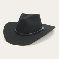 Stetson Seneca Wool Hat in Black