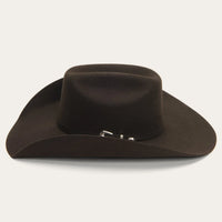 Stetson Youth Giddy Up Wool Felt Cowboy Hat in Chocolate