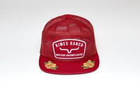 Kimes Ranch Hunton Snapback in Red