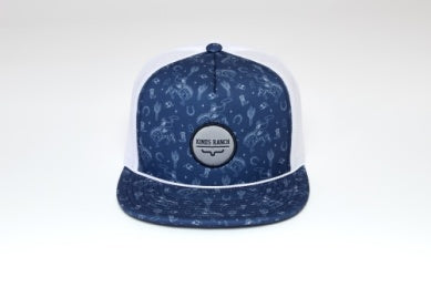 Kimes Ranch Rancho Snapback in Carbon Blue