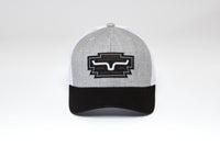 Kimes Ranch Woodland Snapback in Heather Grey