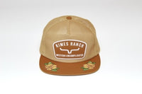 Kimes Ranch Hunton Snapback in Work Wear Brown
