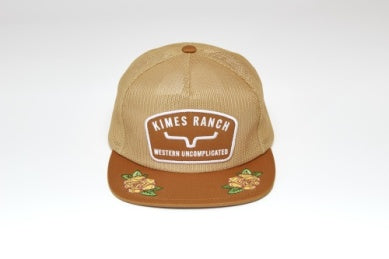 Kimes Ranch Hunton Snapback in Work Wear Brown