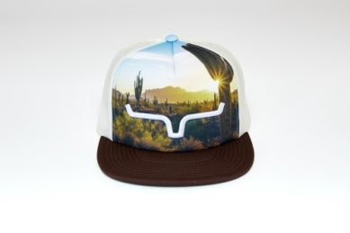 Kimes Ranch Crestview Snapback in Brown