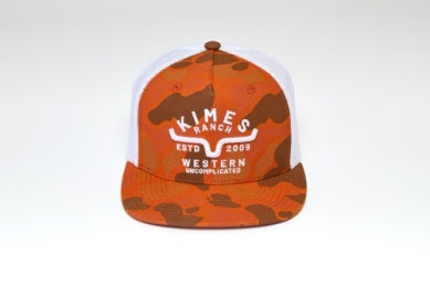 Kimes Ranch Grandview Snapback in Orange