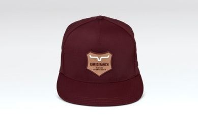 Kimes Ranch Vista Ballcap in Burgundy