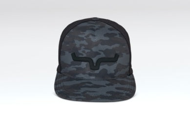 Kimes Ranch Estrada Performance Snapback in Black Camo
