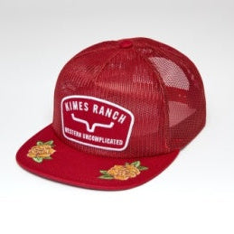 Kimes Ranch Hunton Snapback in Red