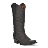 Circle G By Corral Women's Black Embroidered Snip Toe Western Boot