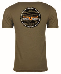 Kimes Ranch Woody T-Shirt in Military Green