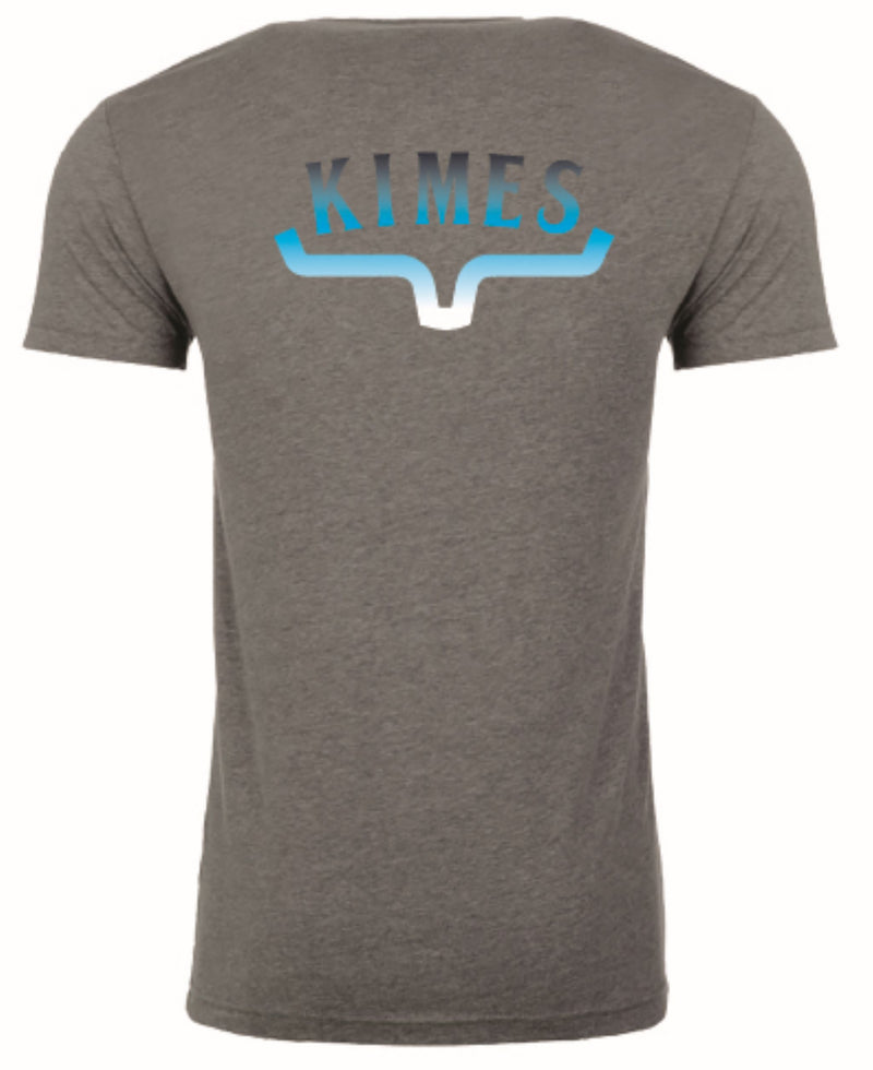 Kimes Ranch Huxton Fade T-Shirt in Dark Grey Heather