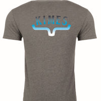 Kimes Ranch Huxton Fade T-Shirt in Dark Grey Heather