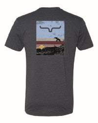 Kimes Ranch Scottsdale Sunset T-Shirt in Indigo