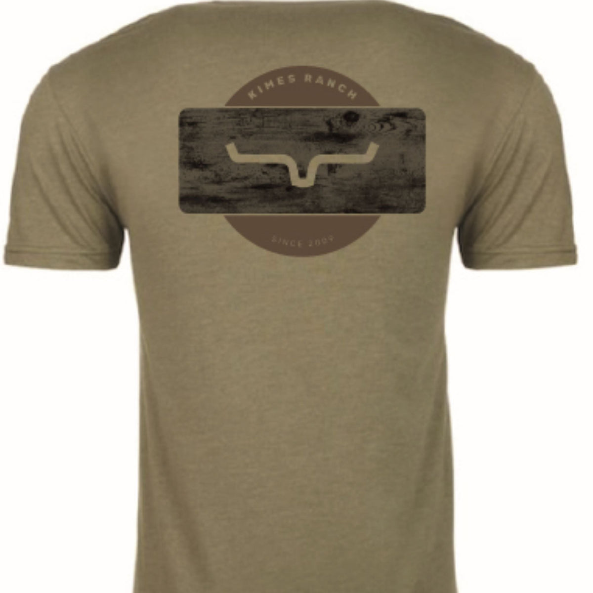 Kimes Ranch Signpost T-Shirt in Light Olive