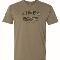 Kimes Ranch MFG CO T-Shirt in Light Olive