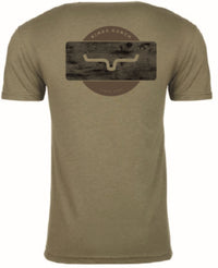 Kimes Ranch Signpost T-Shirt in Light Olive