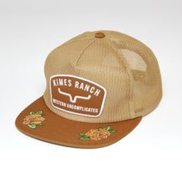 Kimes Ranch Hunton Snapback in Work Wear Brown
