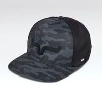 Kimes Ranch Estrada Performance Snapback in Black Camo