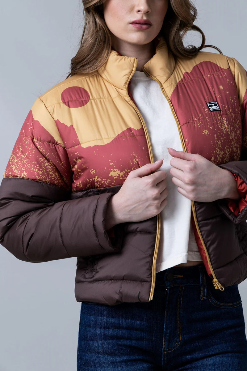 Kimes Ranch Women's Valencia Puffy Jacket in Gold