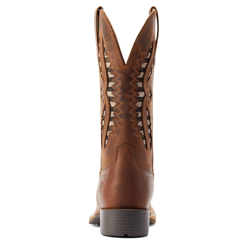 Ariat Women's Hybrid Rancher VentTek Western Boot-Distressed Tan
