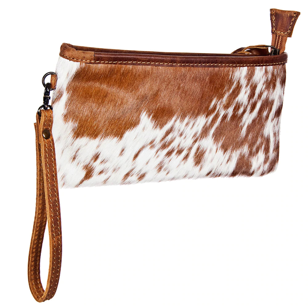 Cowhide Hat Band Speckled