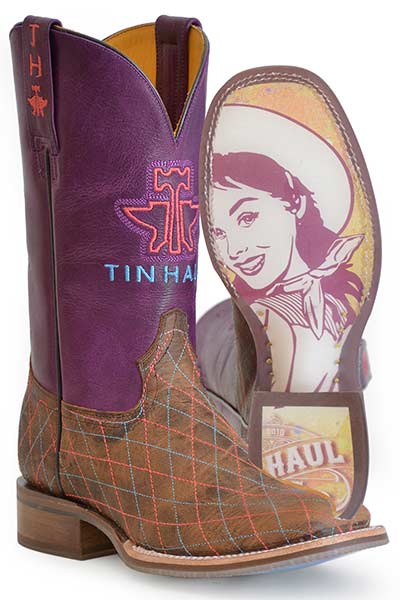 Tin Haul Women's Rodeo Sweetheart Western Boot