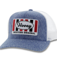 Hooey Youth Denim/White Trucker Hat