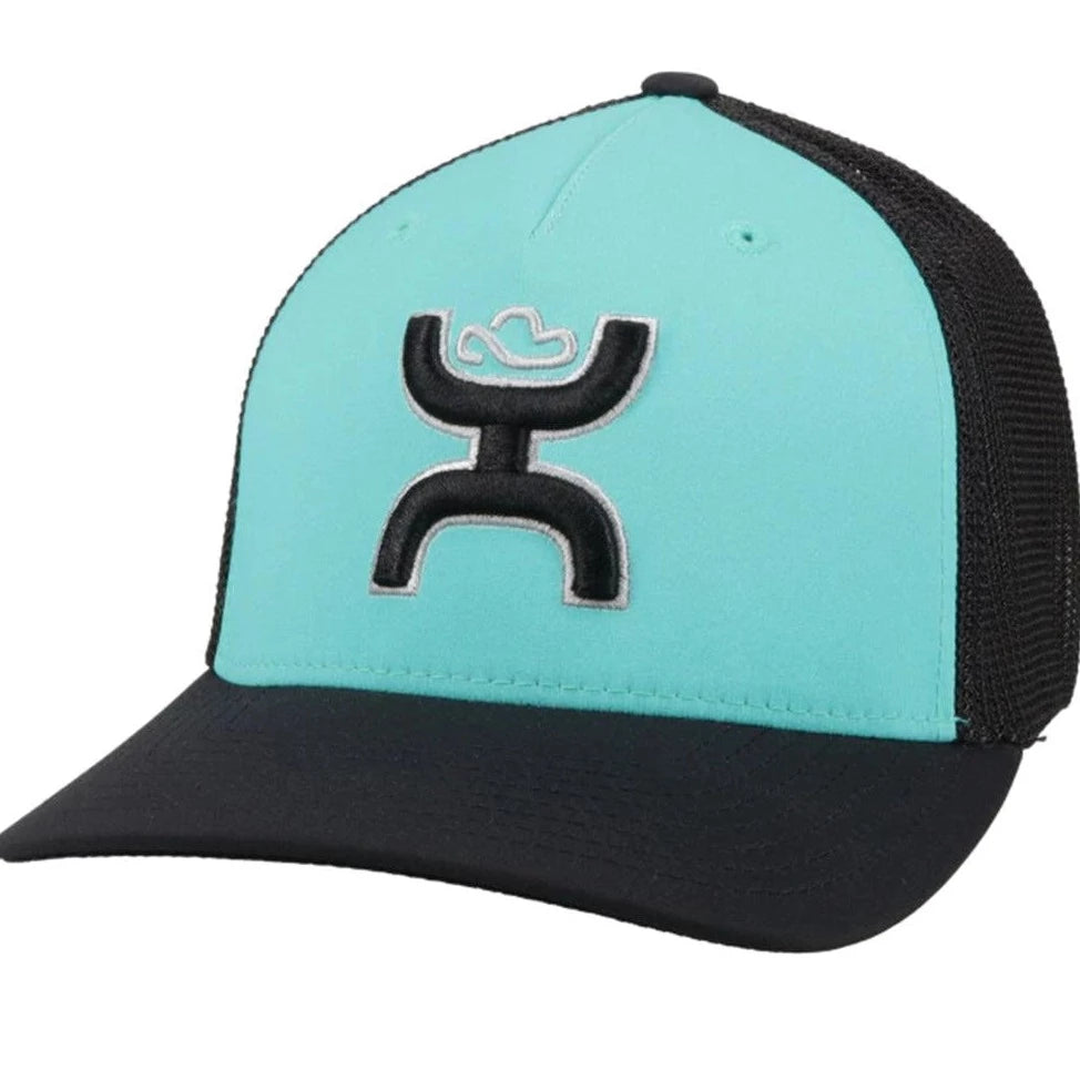 Hooey "Coach" Turquoise and Black Hat