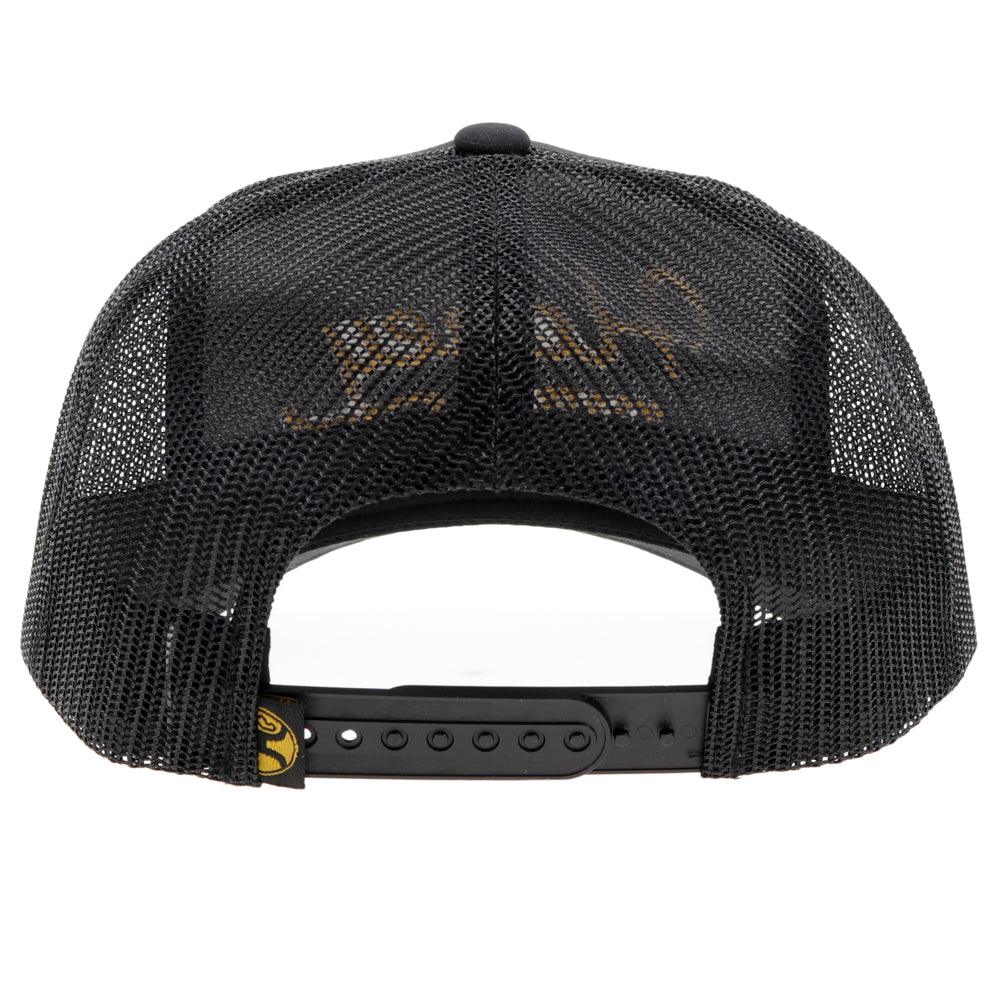Hooey OG Trucker Hat in Black/Gold