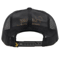 Hooey OG Trucker Hat in Black/Gold