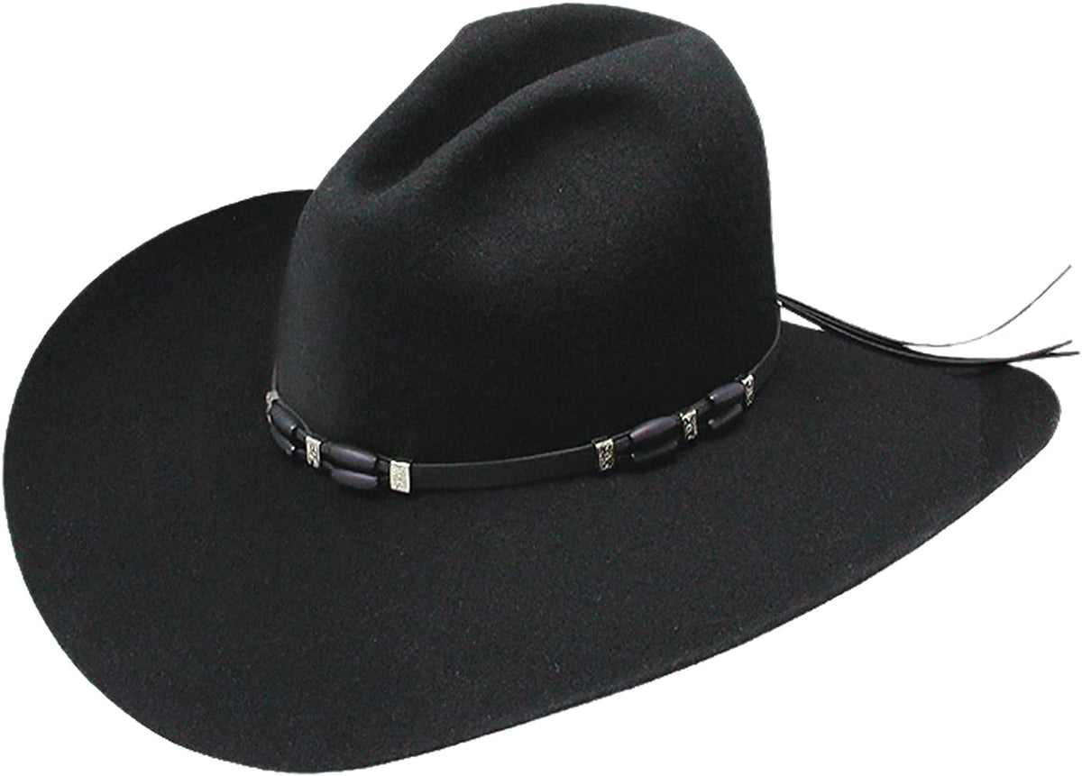 Resistol 2X Cisco Black Wool Felt Hat