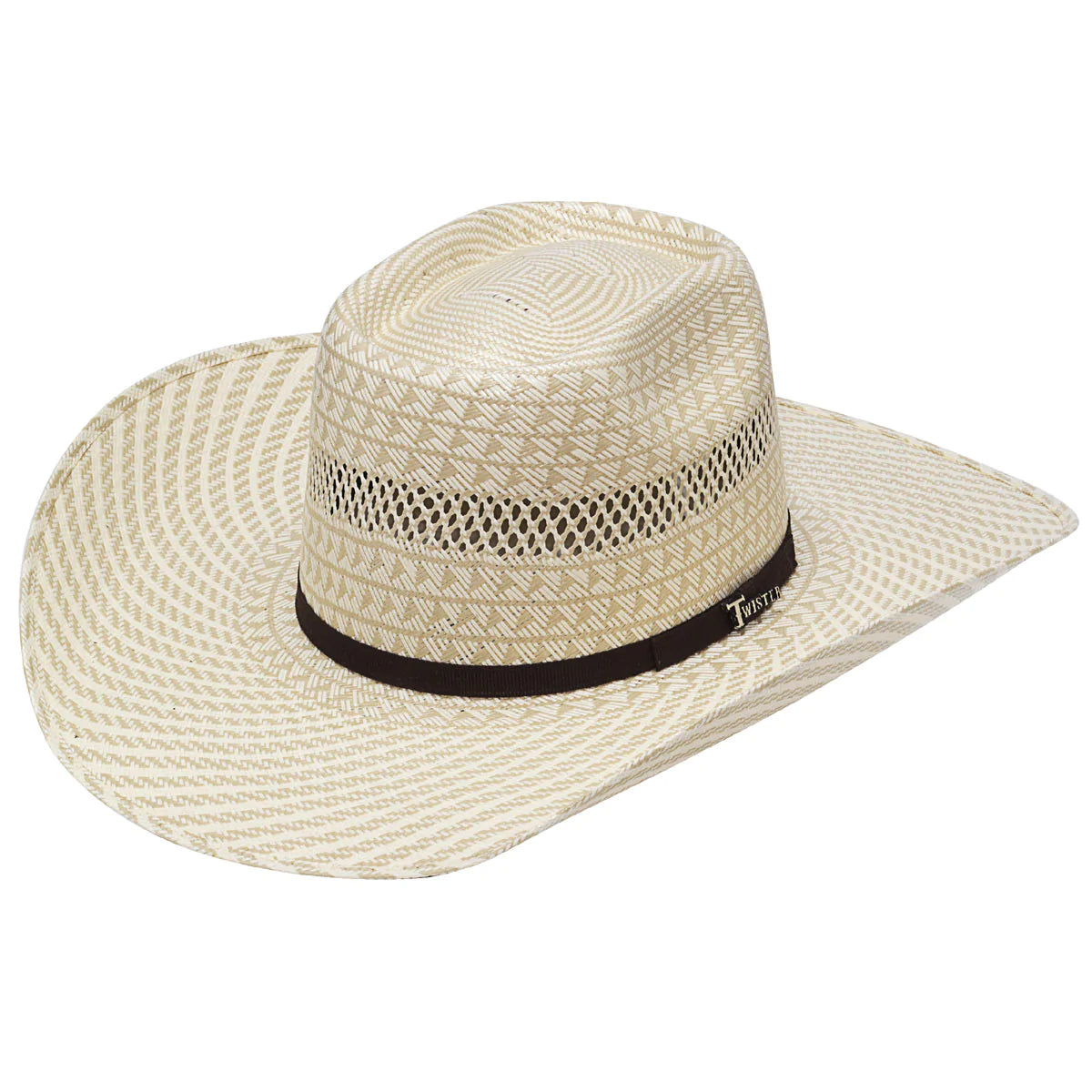 Twister 20X Brick Top Shantung Straw Hat