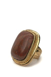 Brown Oversize Ring