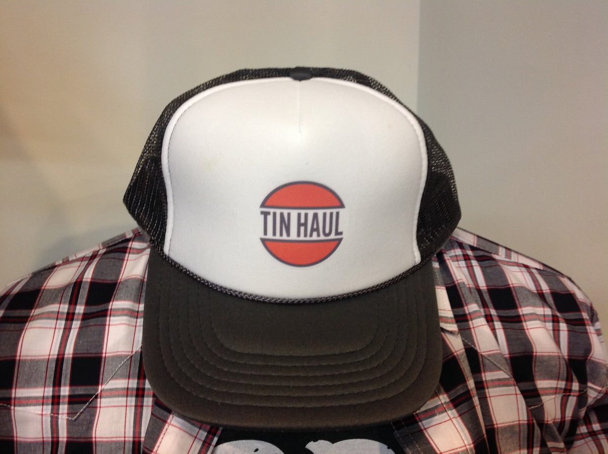 Tin Haul Logo Trucker Hat - Grey