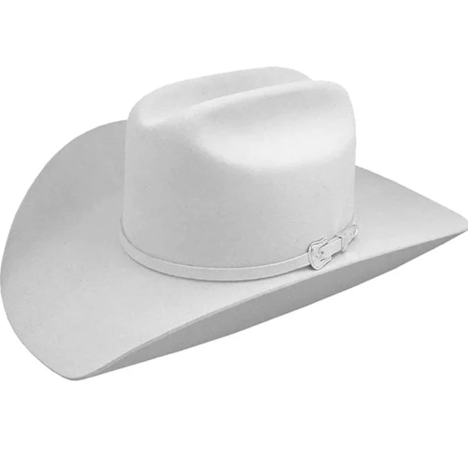 Resistol Pageant 4X Felt Cowboy Hat - White